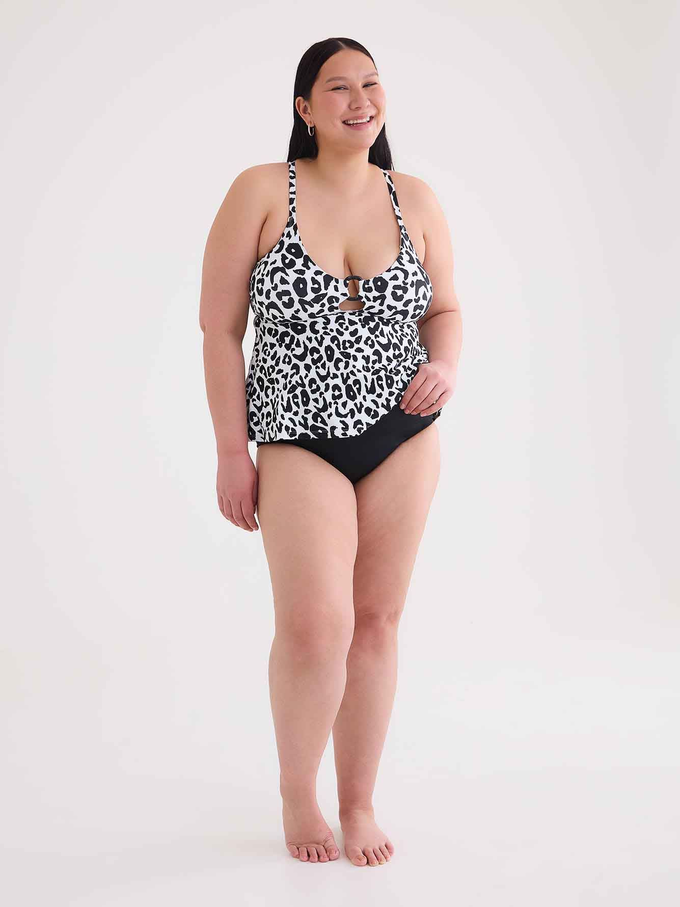 Convertible Shirred Swim Bottom - Anne Cole