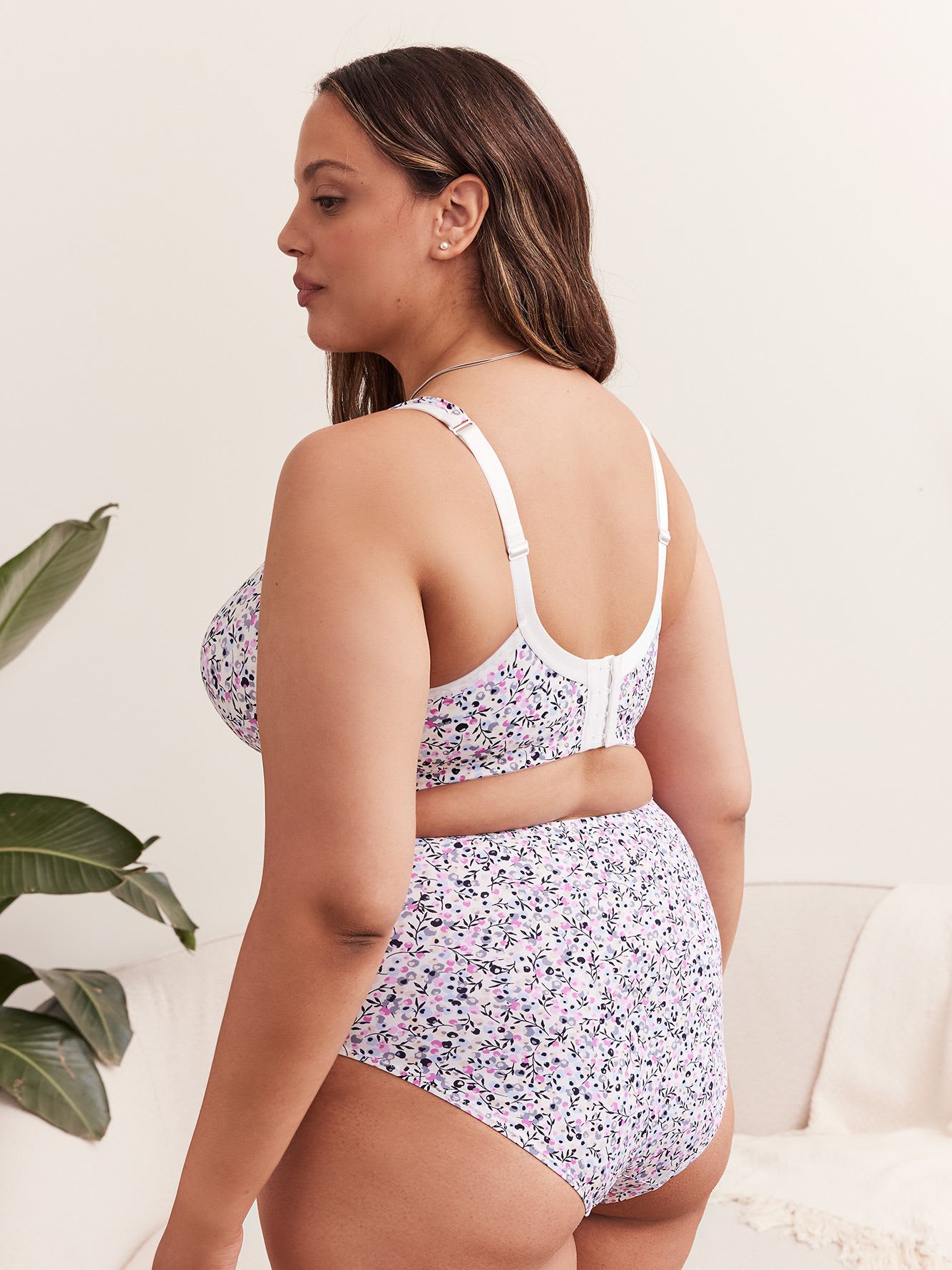 Leafy Berry Wireless Microfibre T-Shirt Bra - ti Voglio