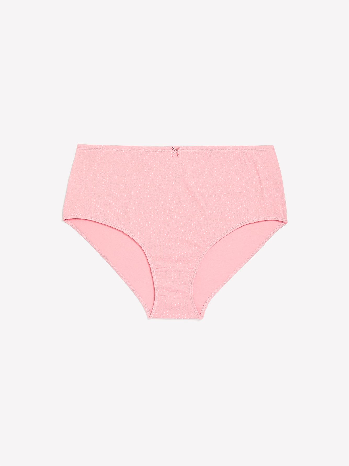 Striped and Polka-Dotted Full Brief with Bow - ti Voglio