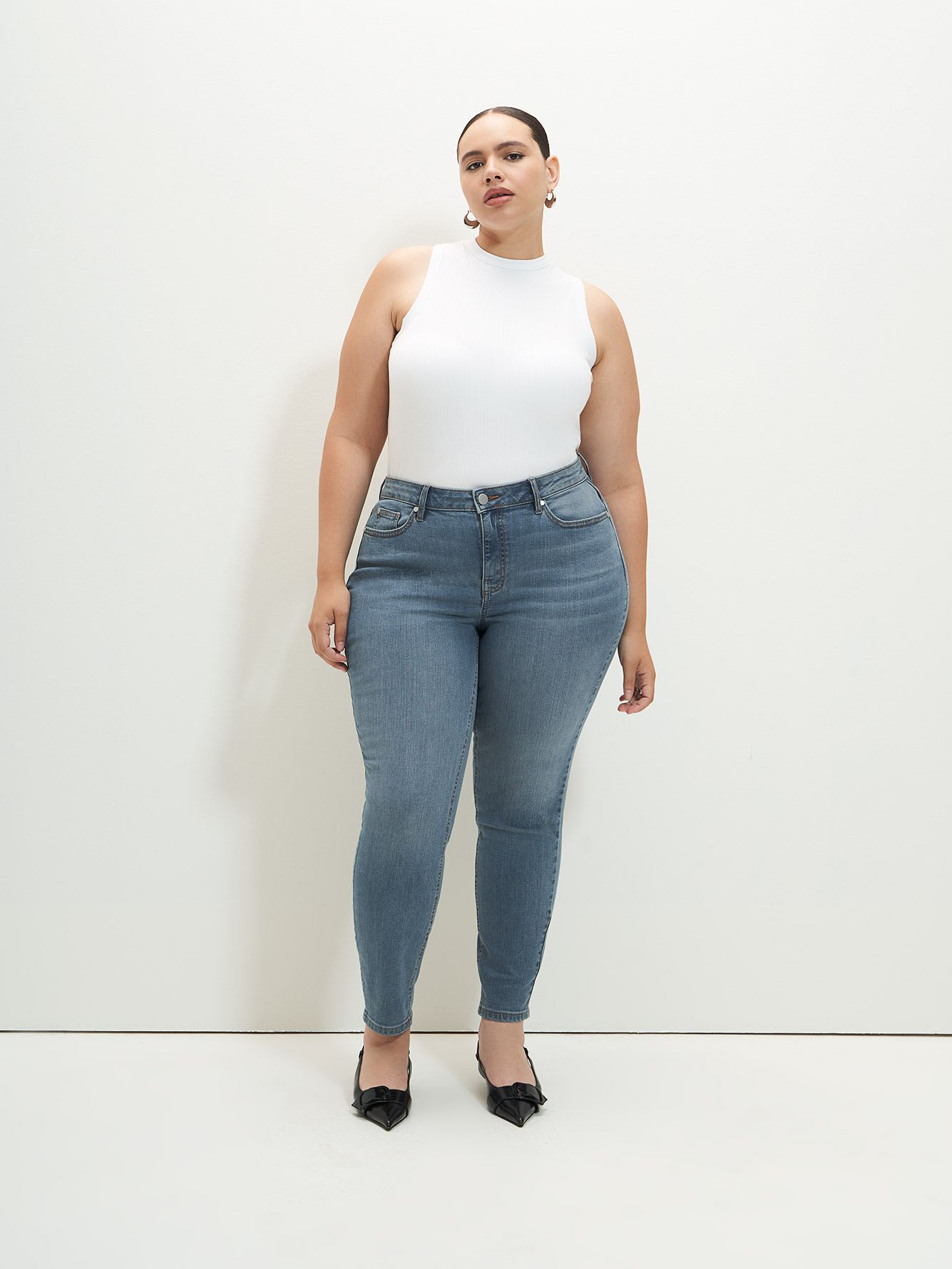 Responsible, Skinny-Leg Jeans - Addition Elle