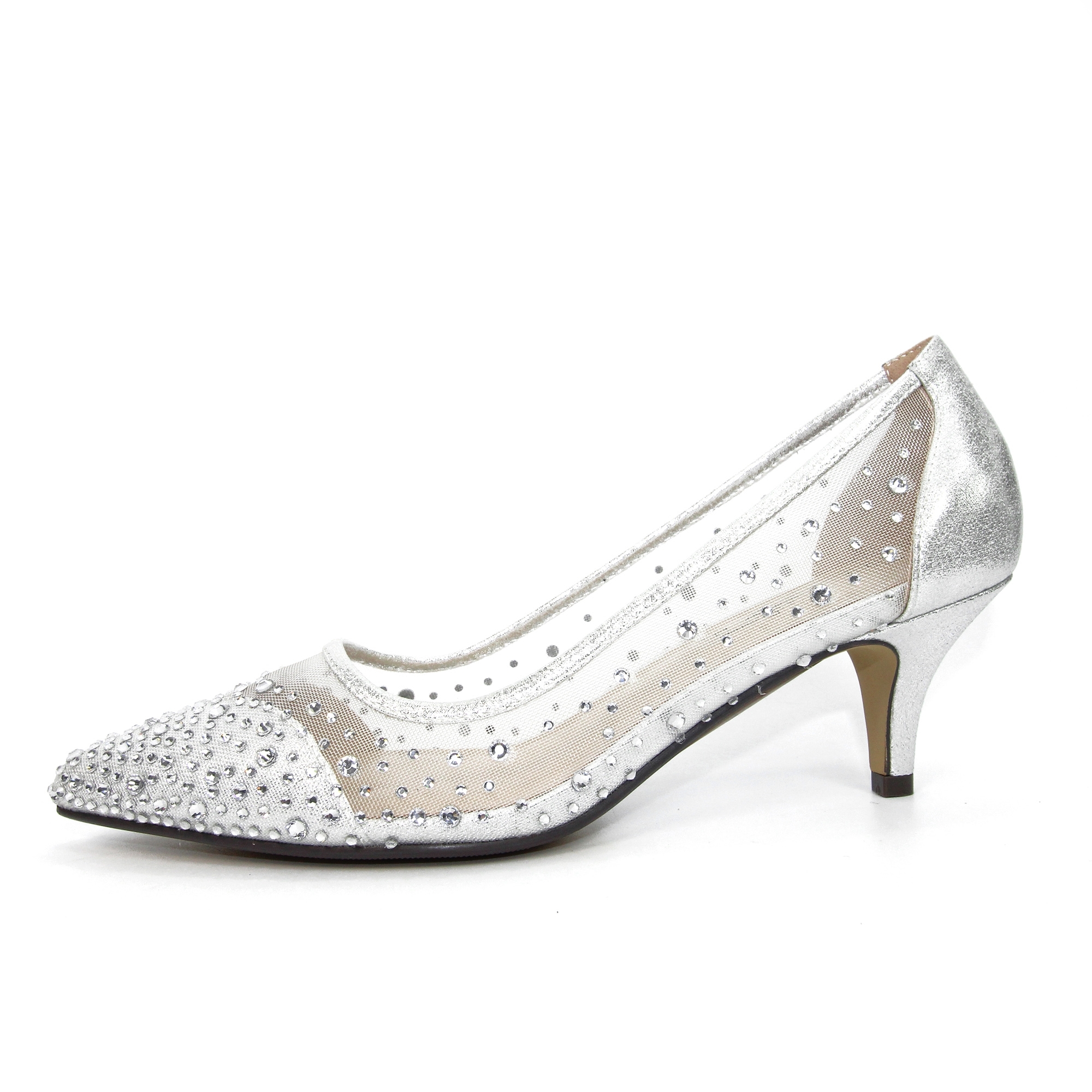 Lunar - Womens/Ladies Alisha Faux Gemstone Court Shoes