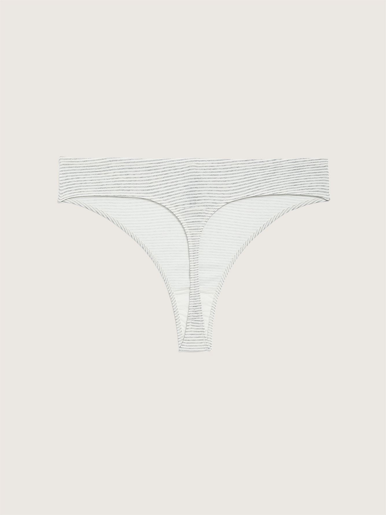 Striped Thong with Bow - ti Voglio