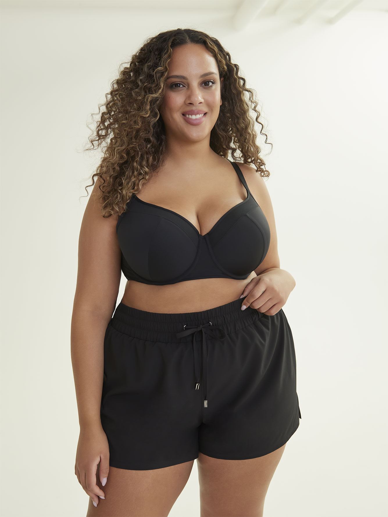 Responsible, 4-Way Stretch Basic Swim Short