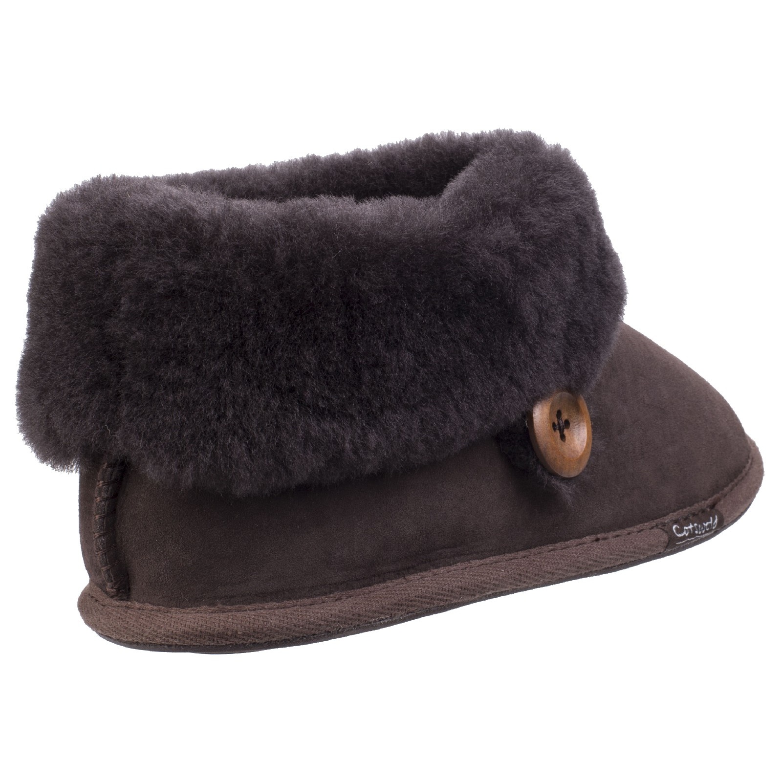 Cotswold - Womens/Ladies Wotton Sheepskin Soft Leather Booties