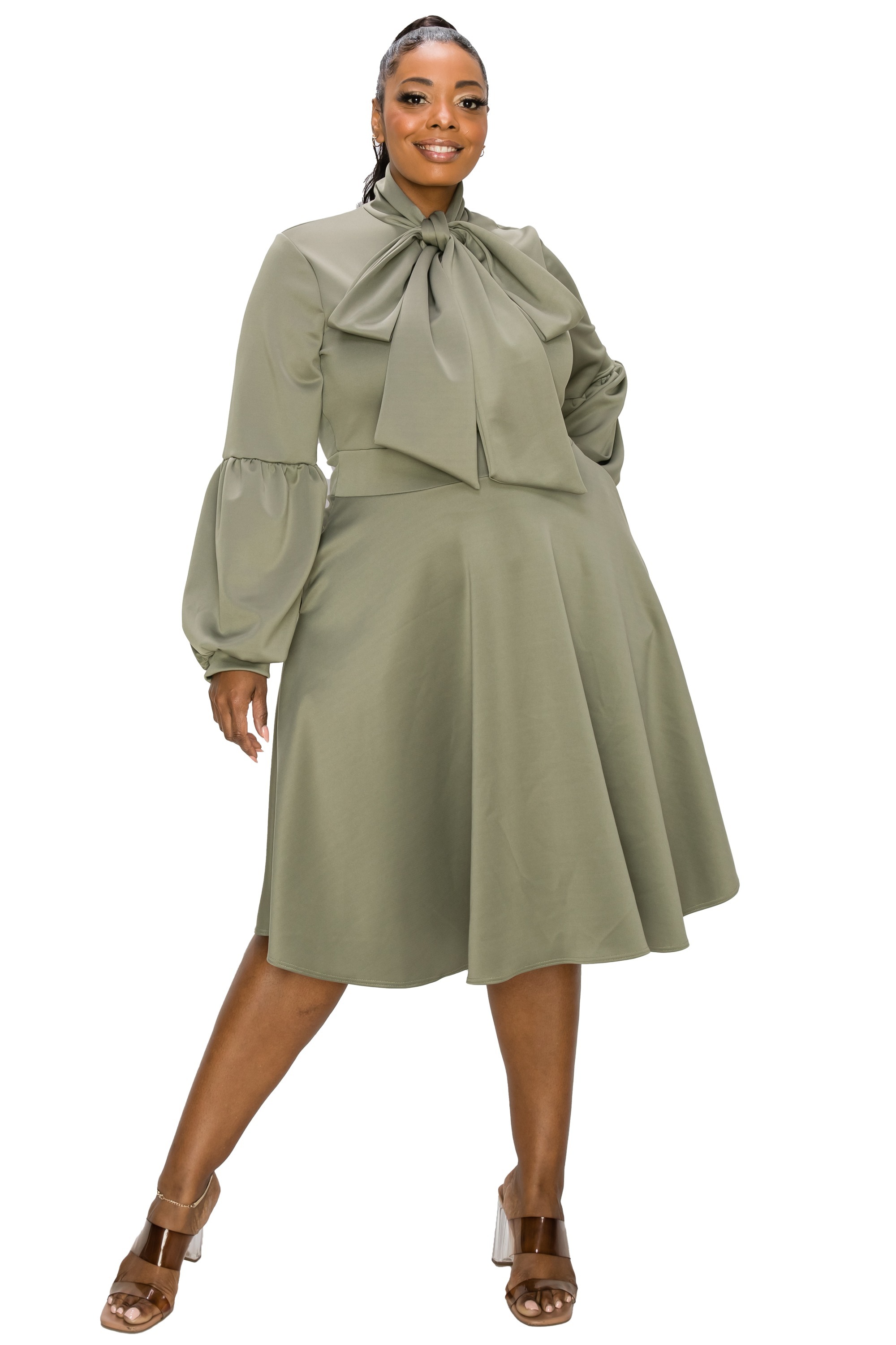 Bekah Flare Pocket Dress - L I V D