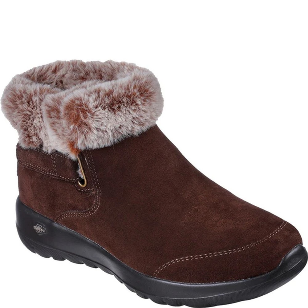 Skechers - Womens/Ladies On-The-Go Joy First Glance Suede Walking Boots