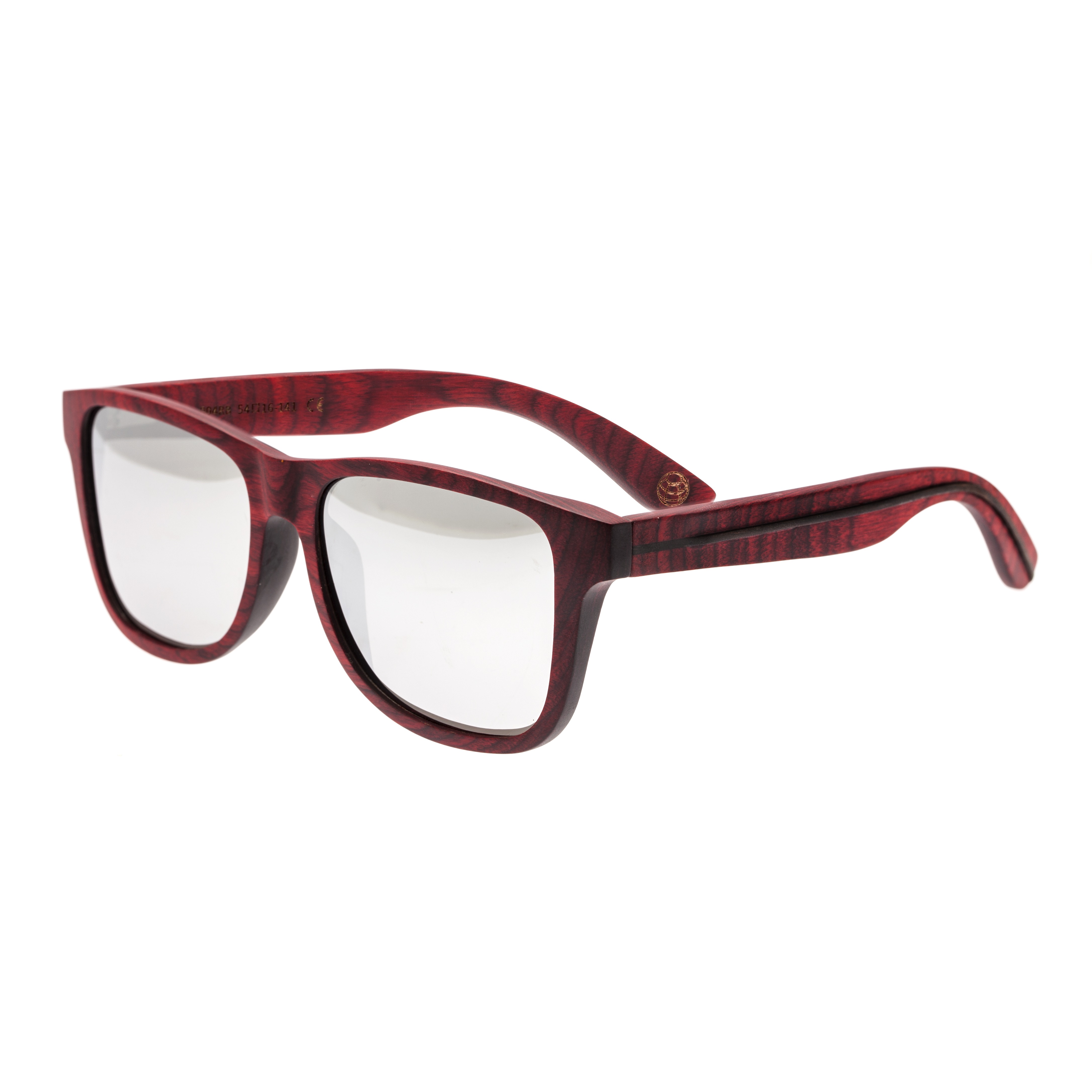 Earth Wood - Solana Polarized Sunglasses - Zebrawood/Yellow-Green