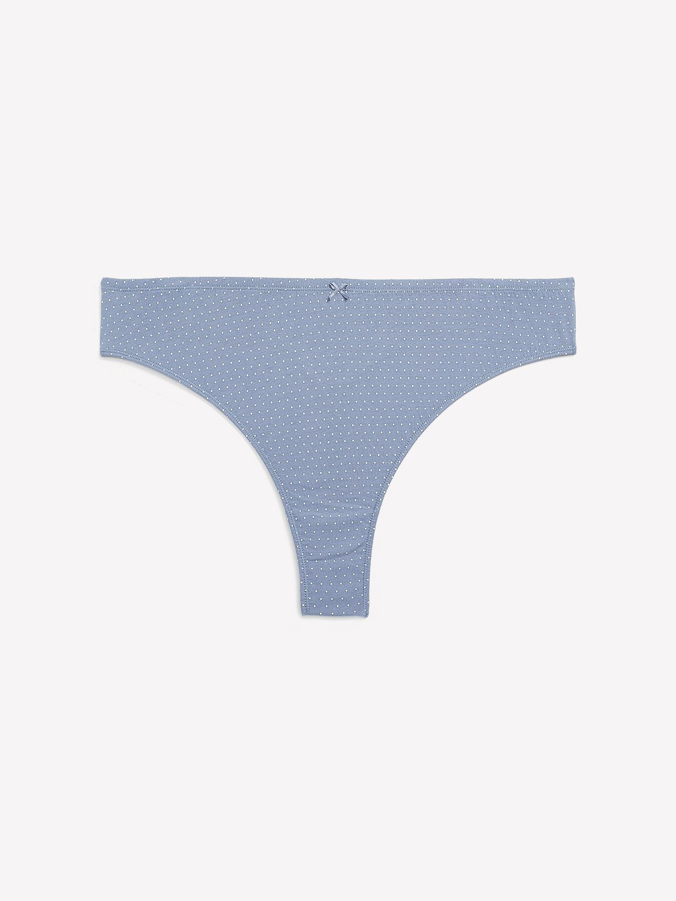 Micro Dotted Cotton Thong - ti Voglio