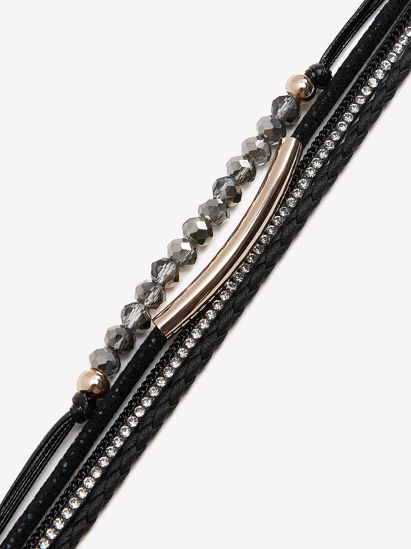 Beaded Bracelet with Magnetic Closure
