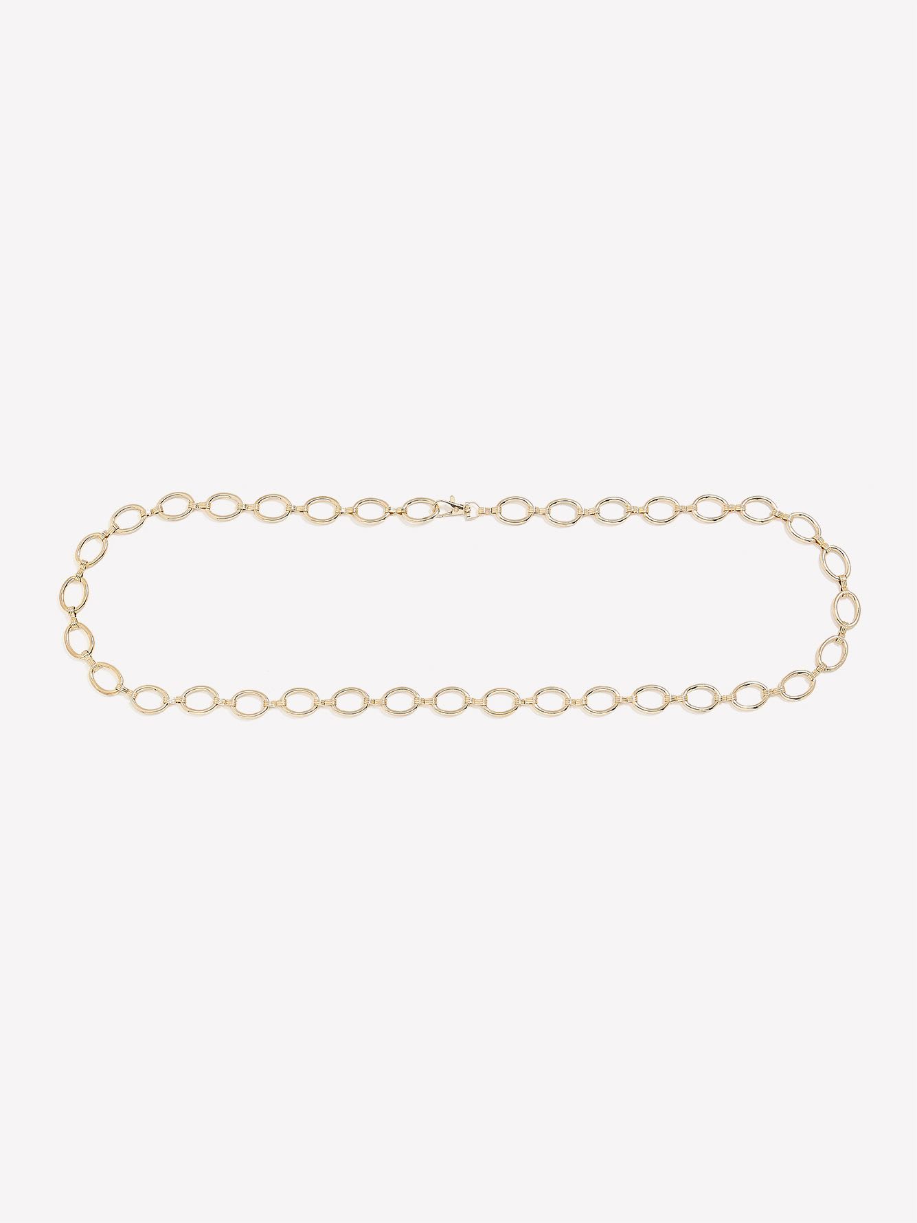 Golden Metal Ring Chain Belt