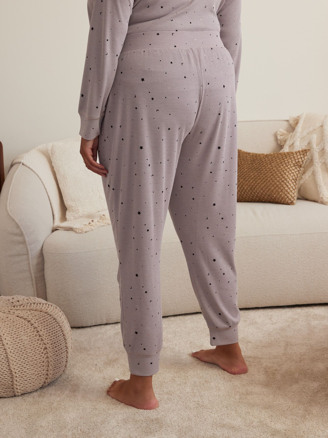 Waffle Knit Jogger Pyjama Pant - ti Voglio