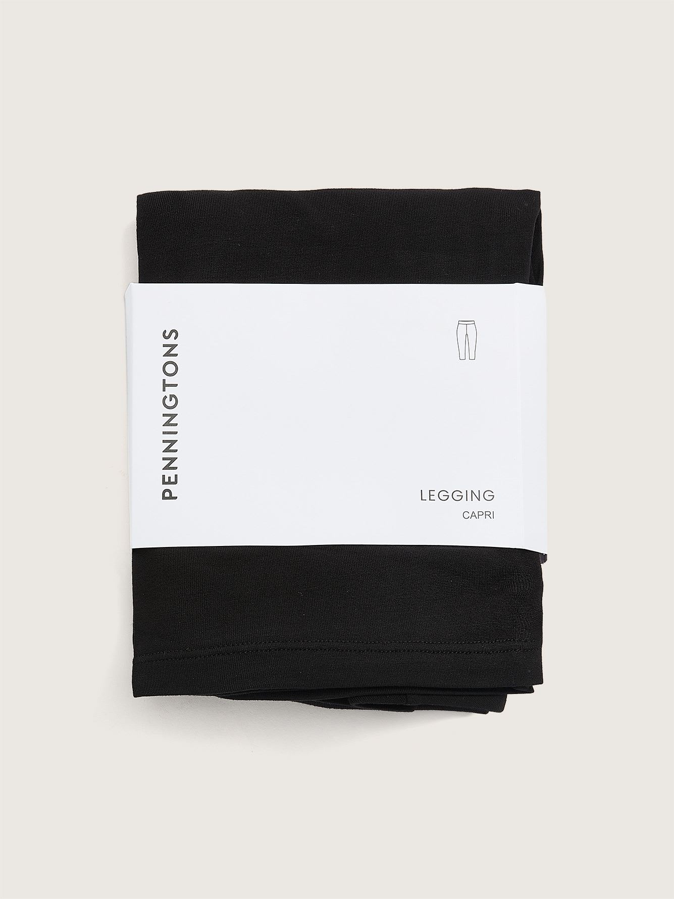 Responsible, Basic Stretch Capri Legging - PENN. Essentials