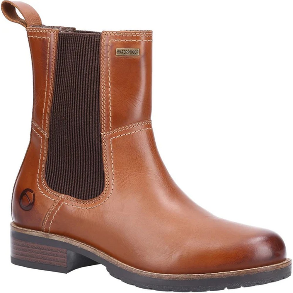 Cotswold - Womens/Ladies Somerford Leather Chelsea Boots