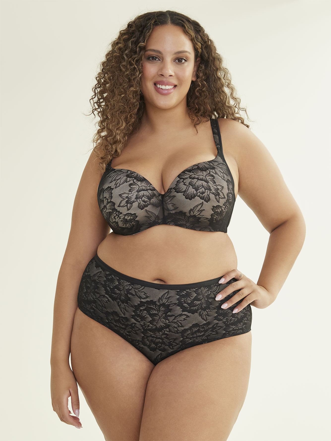 Contour Lace Underwire T-Shirt Bra - Déesse Collection
