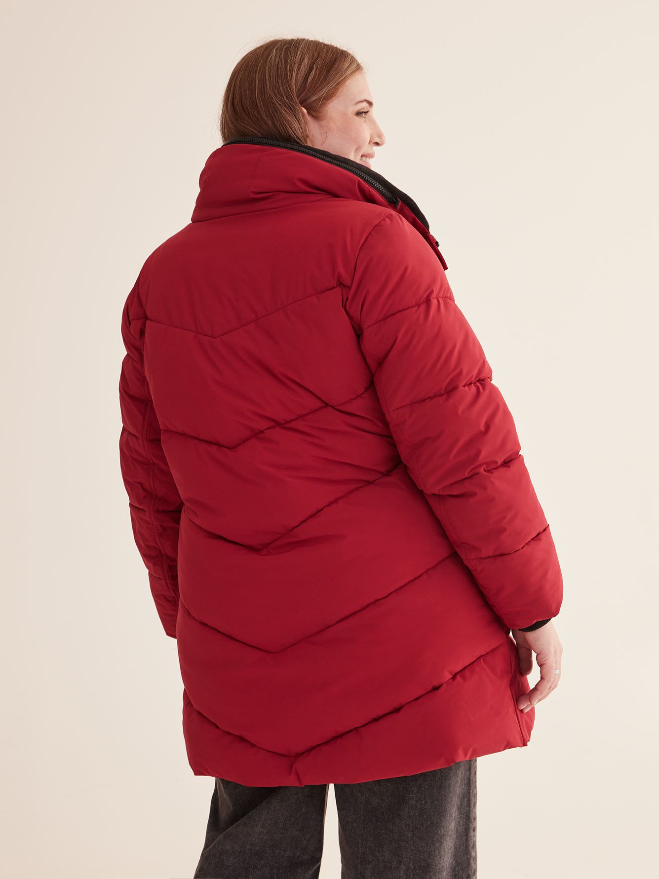 Responsible, Puffer Jacket with Hidden Hood
