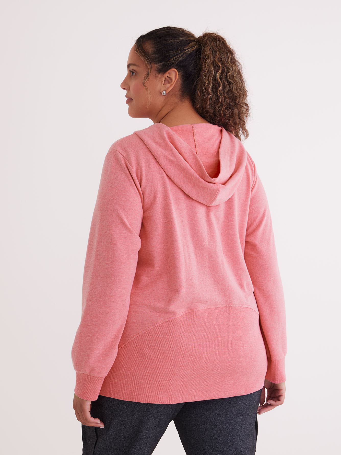 Hooded Zipped Jacket - Active Zone