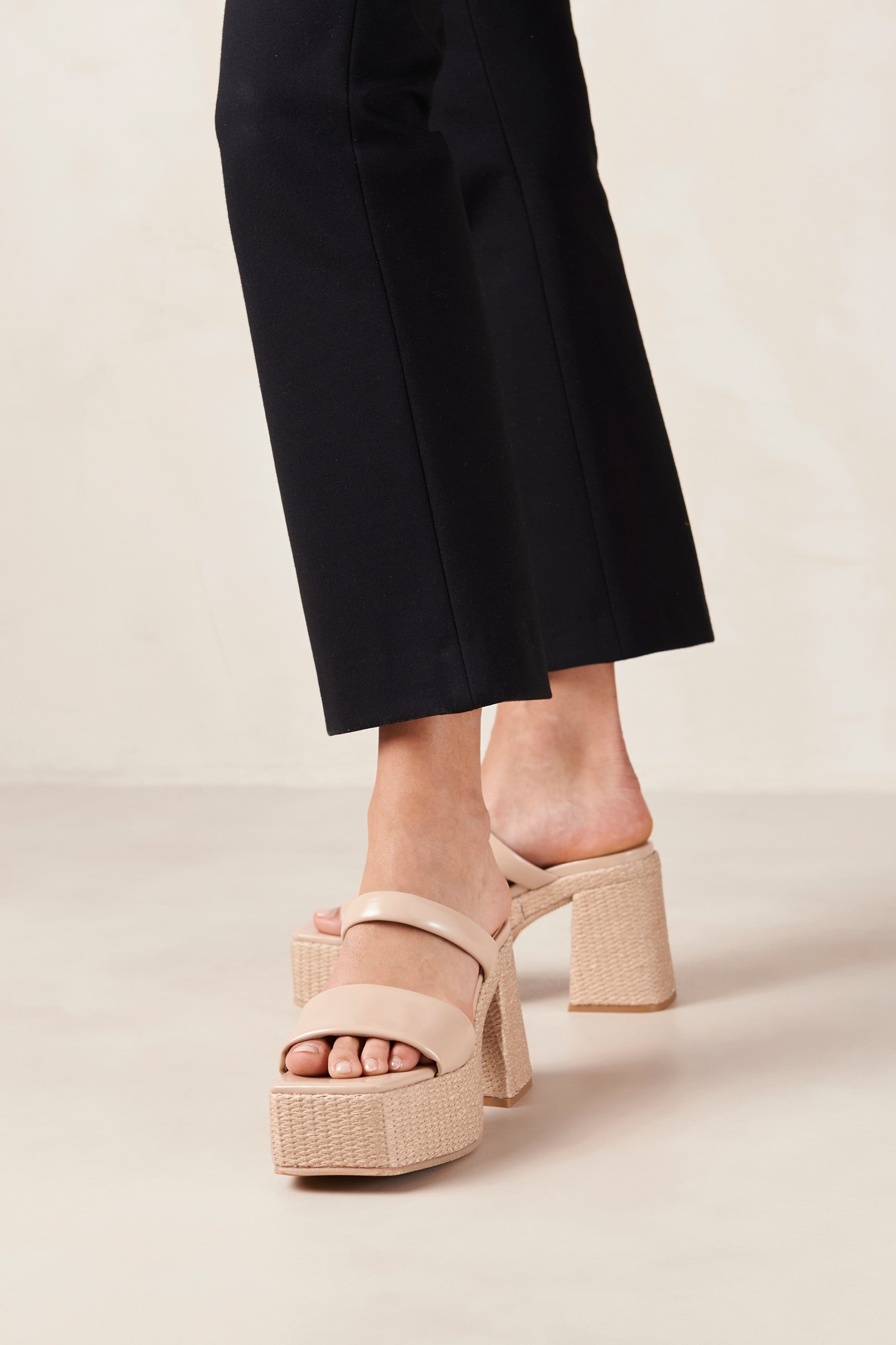 SVEGAN - Viviana Denim Blue Denim Sandals