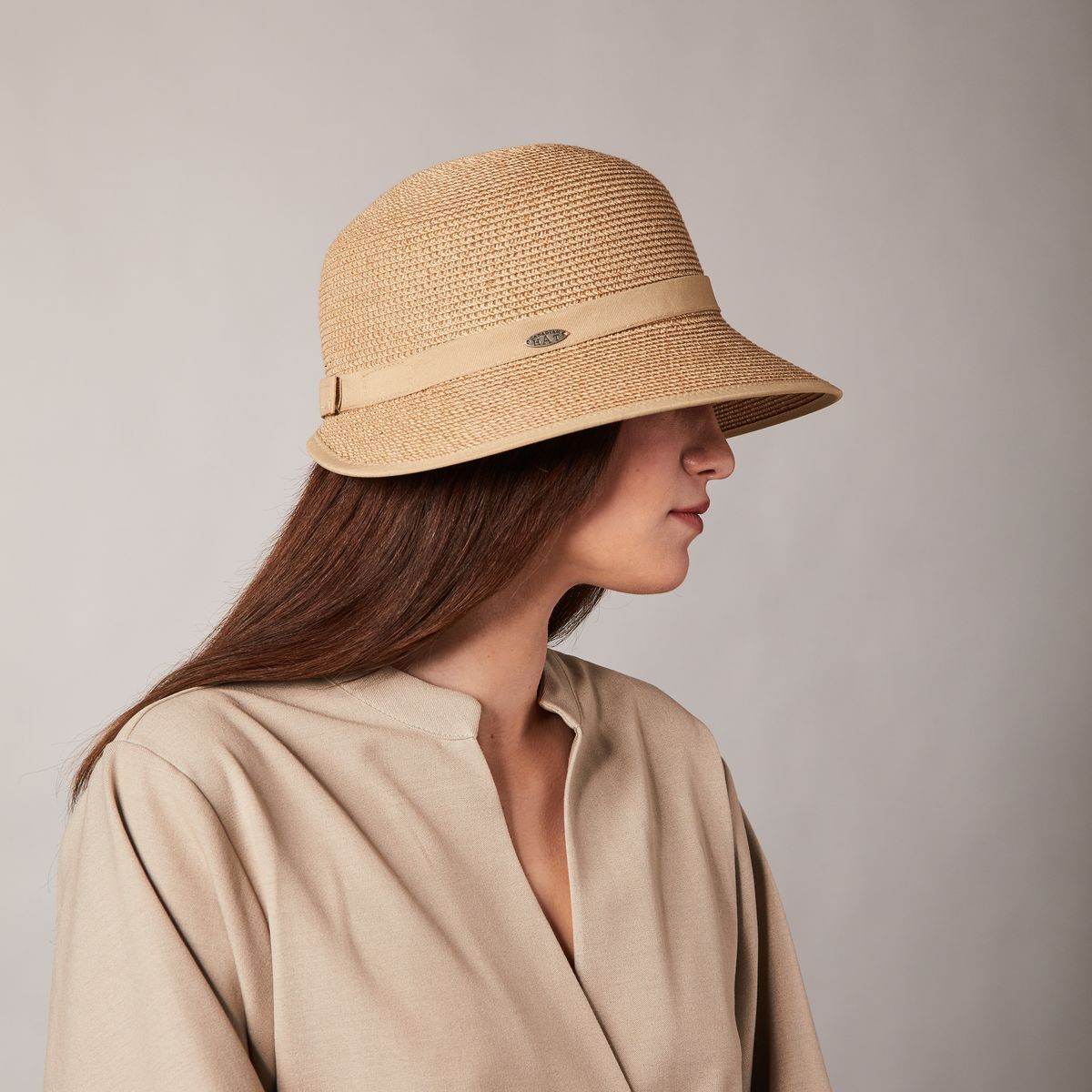 Canadian Hat 1918 - Annie Cloche Hat In Straw