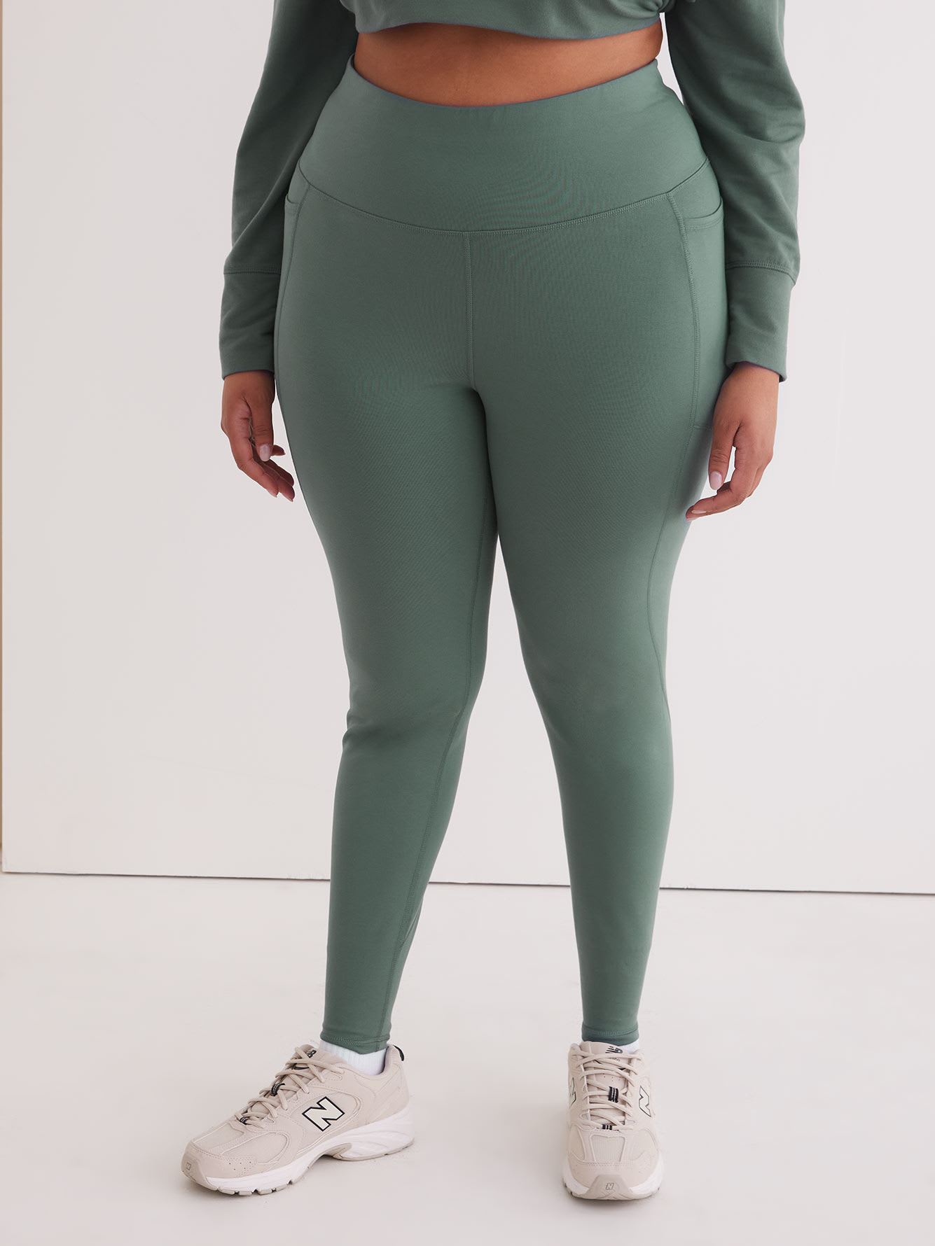 Cotton Legging With Pockets - Active Zone