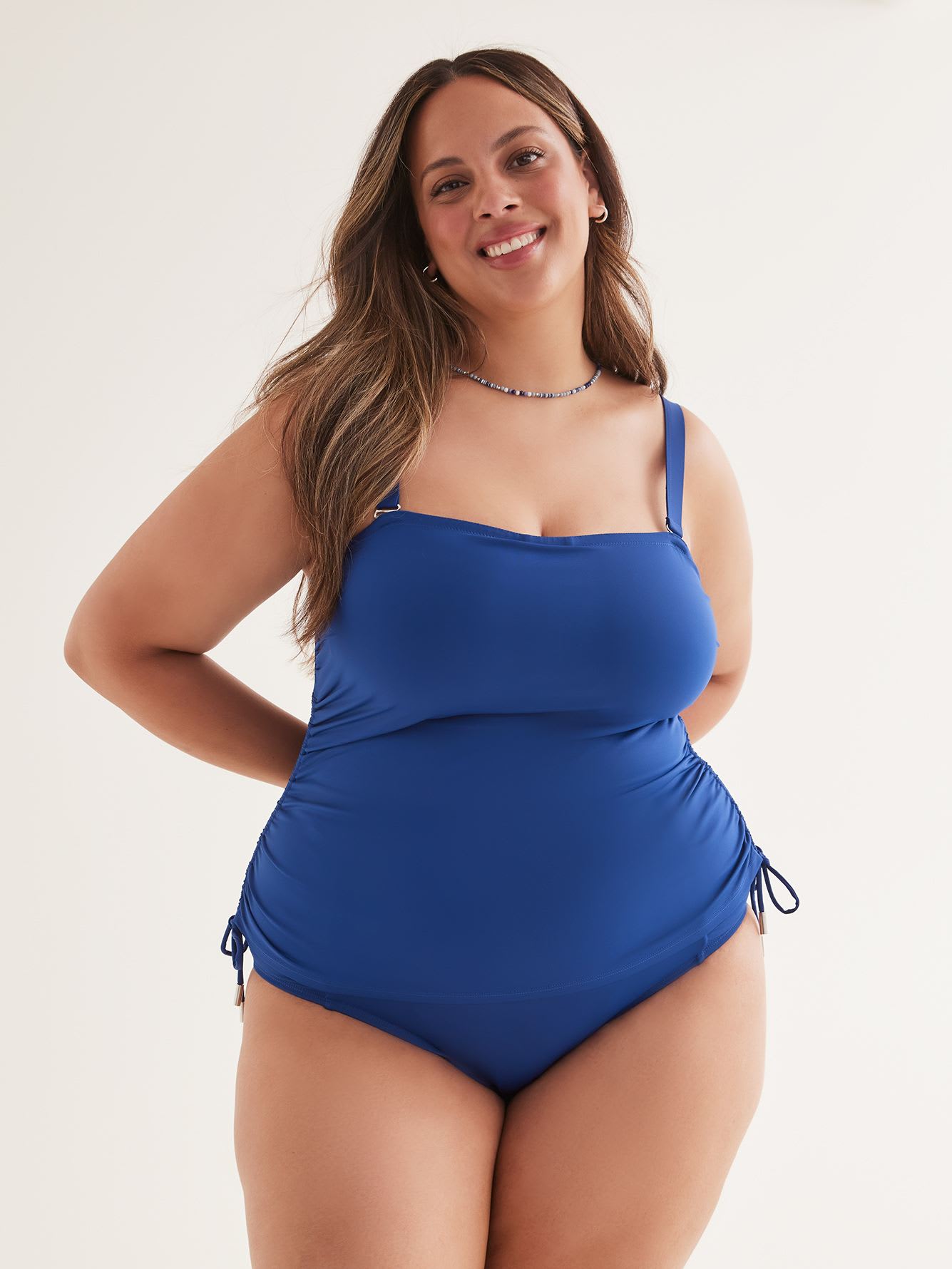Short Rushing Tube Tankini Top