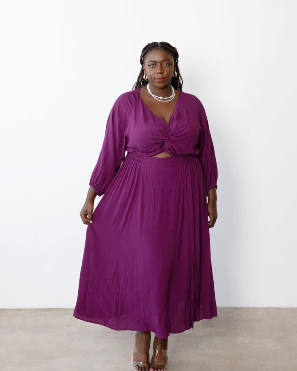 Carla Twist Midi Dress