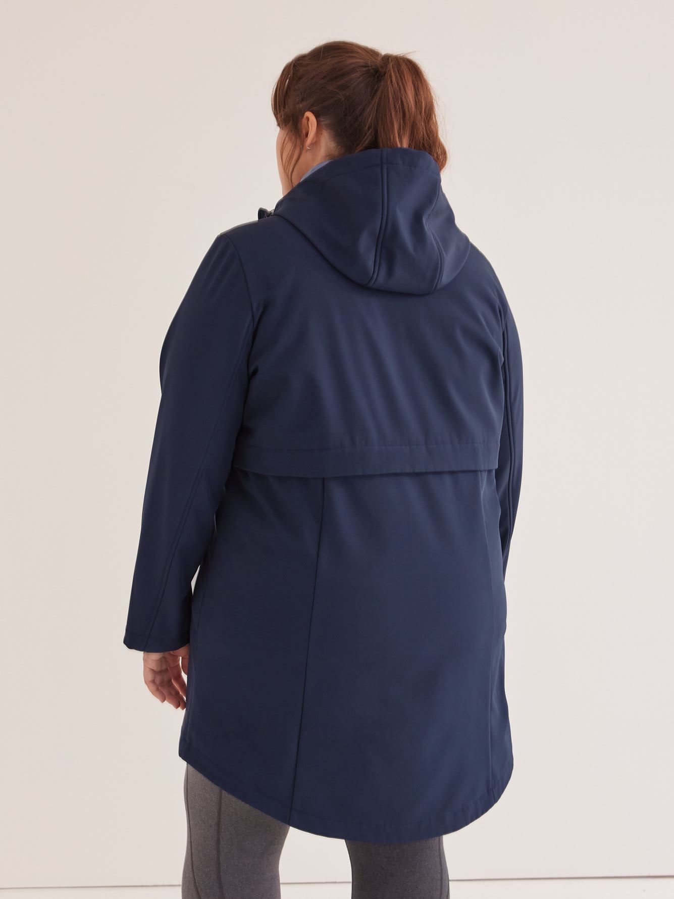 3-in-1 Knee-Length Water-Repellent Jacket - Active Zone