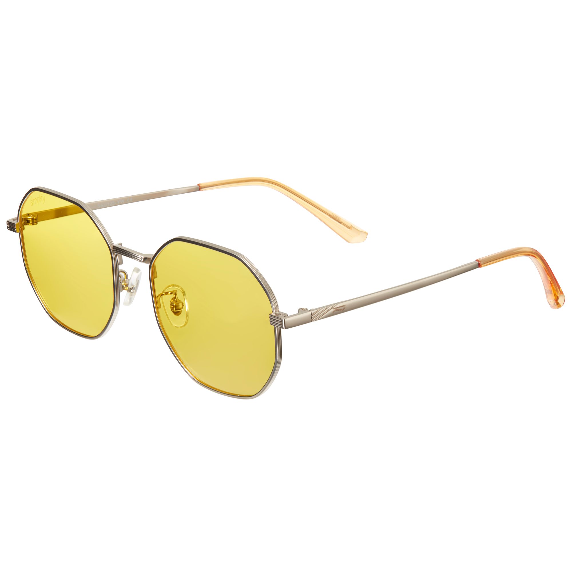 Simplify - Ezra Polarized Sunglasses - Black/Red
