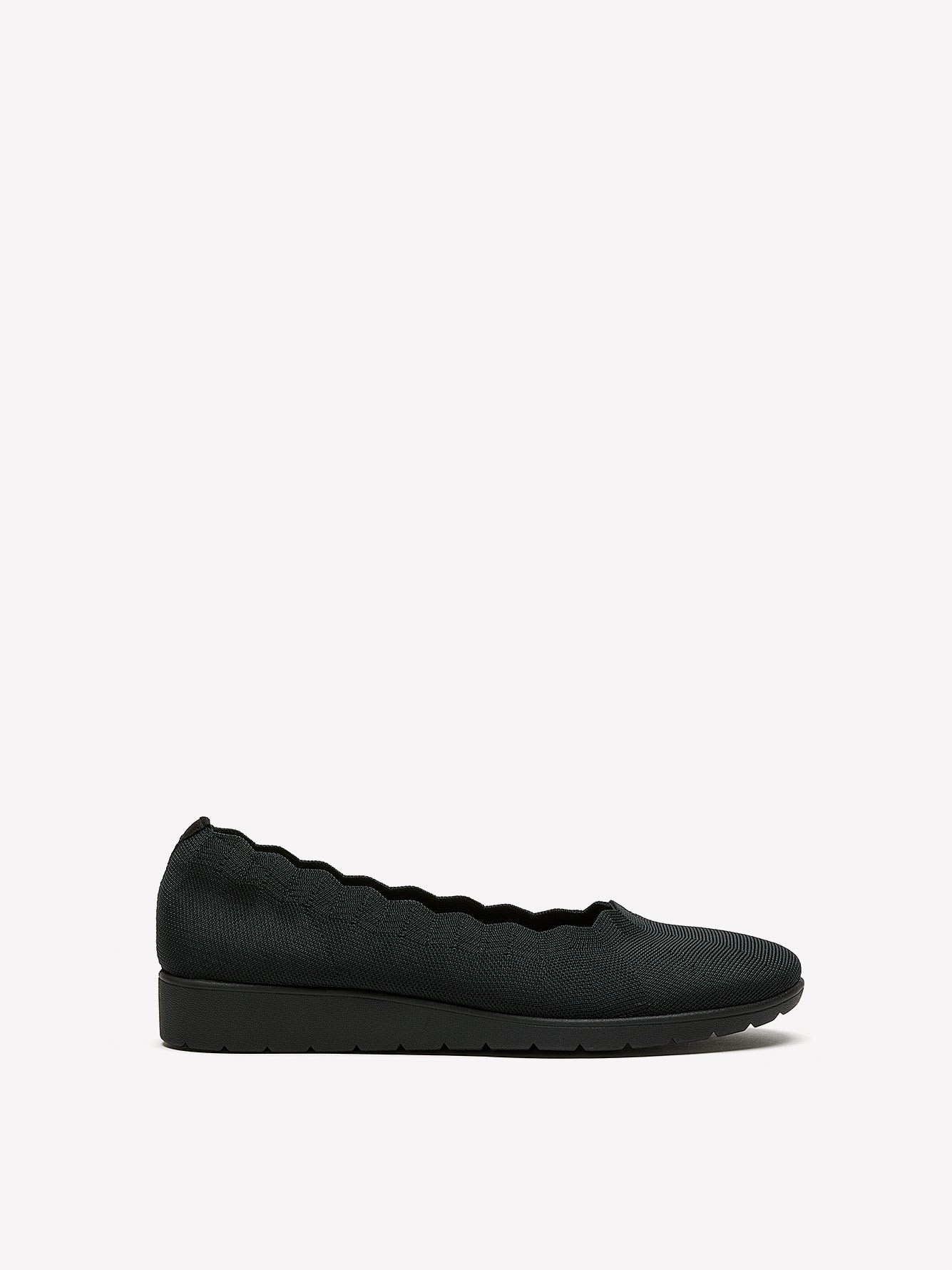 Wide Width Cleo Wedge Scalloped Skimmer - Skechers