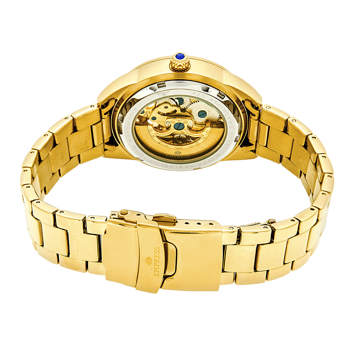 Empress - Godiva Automatic MOP Bracelet Watch - Rose Gold/White