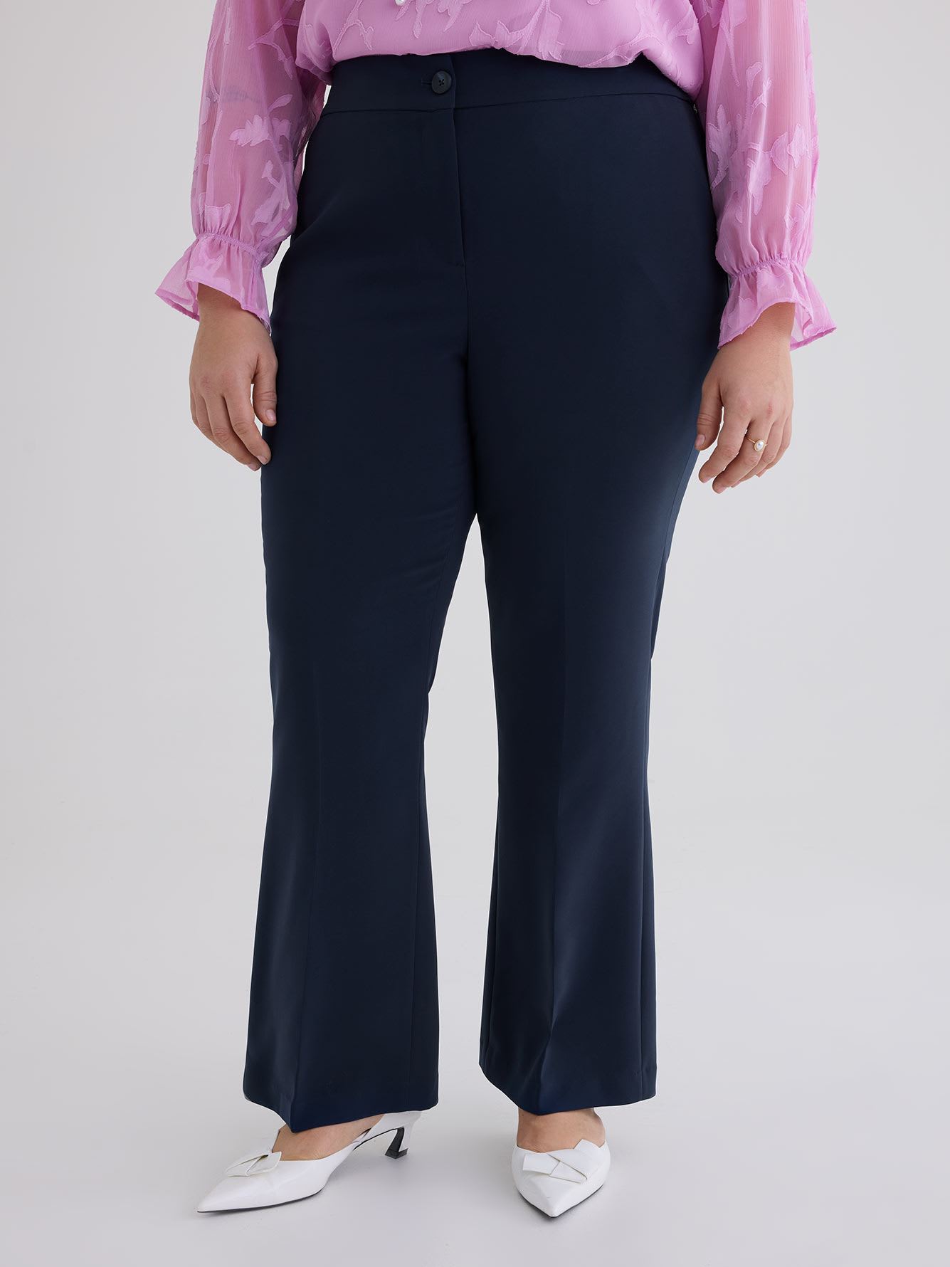 Flare Leg City Pant