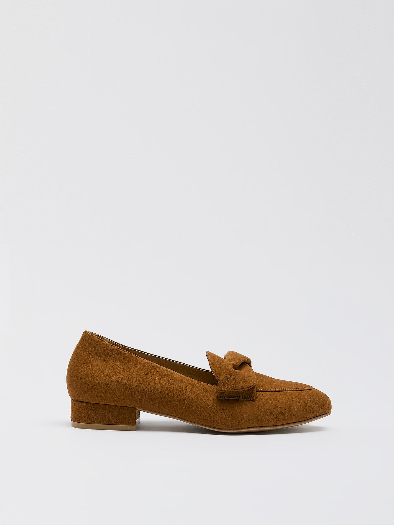Extra Wide Width, Pointed Faux Suede Loafer