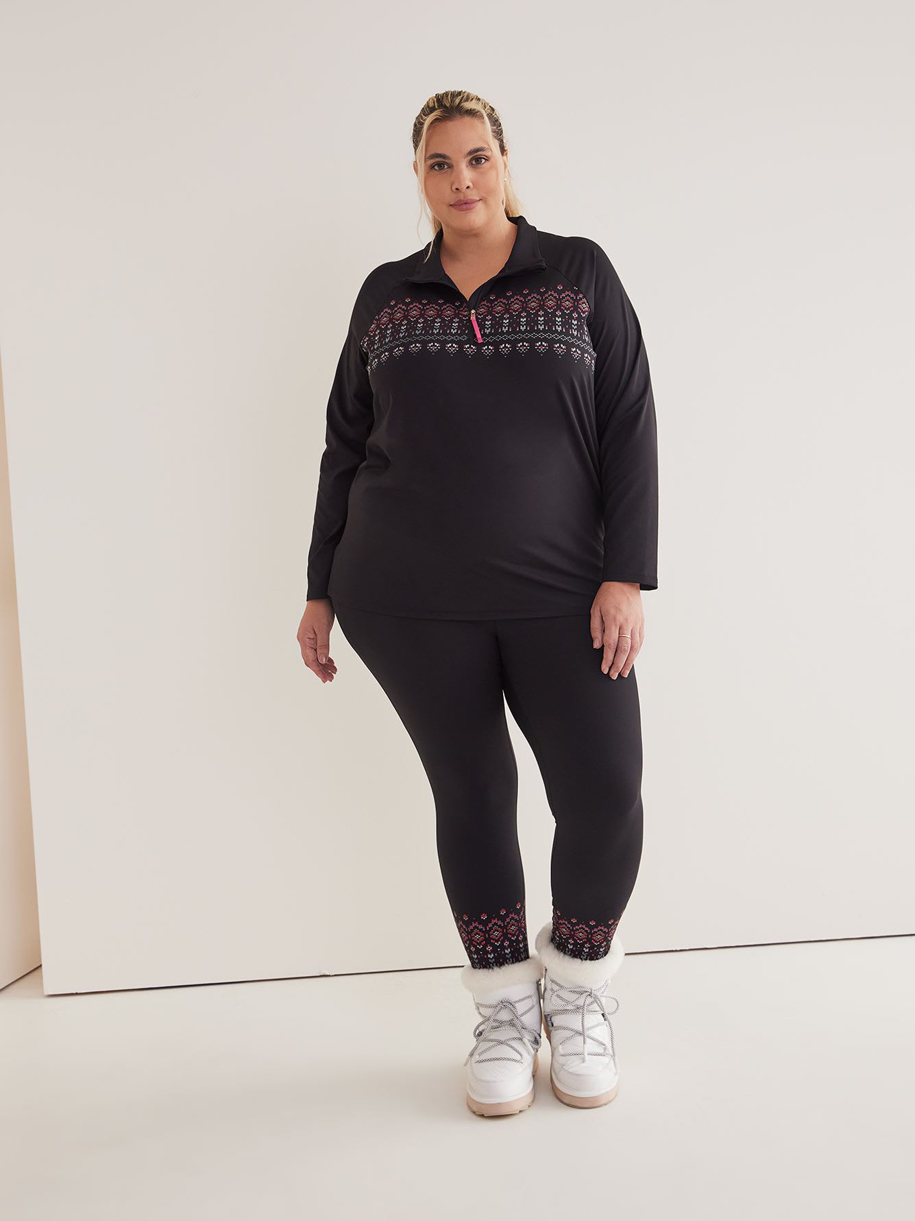 Fair Isle Fashion Legging - Active Zone
