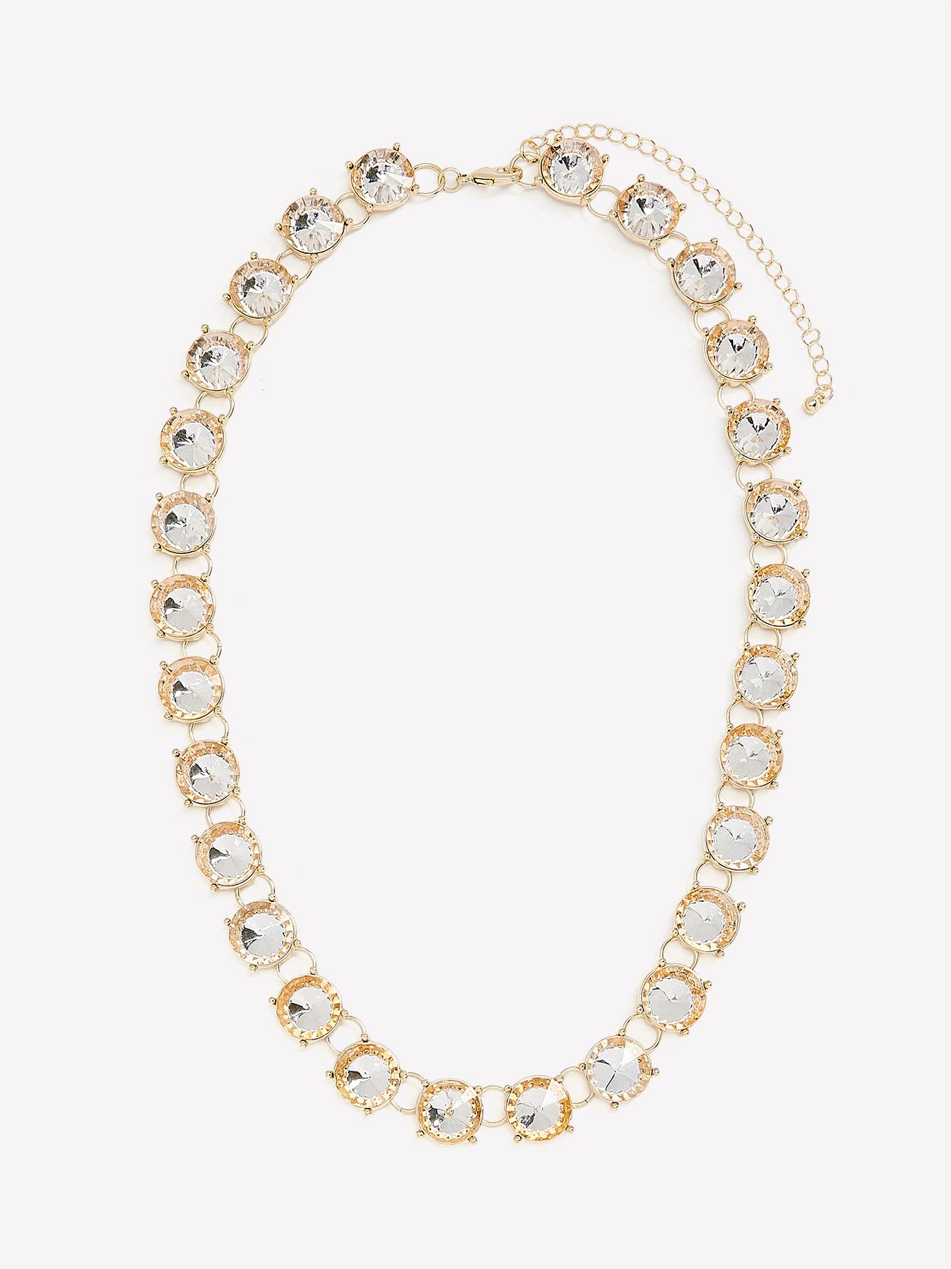 Short Chunky Stone Necklace