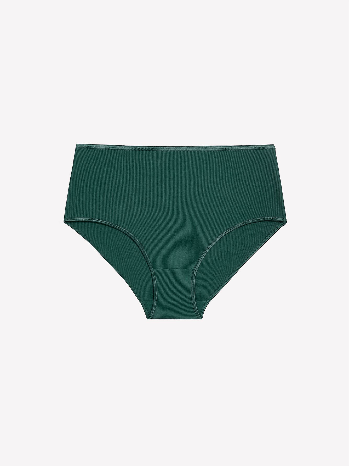 Coloured Rib Knit Full Brief - ti Voglio