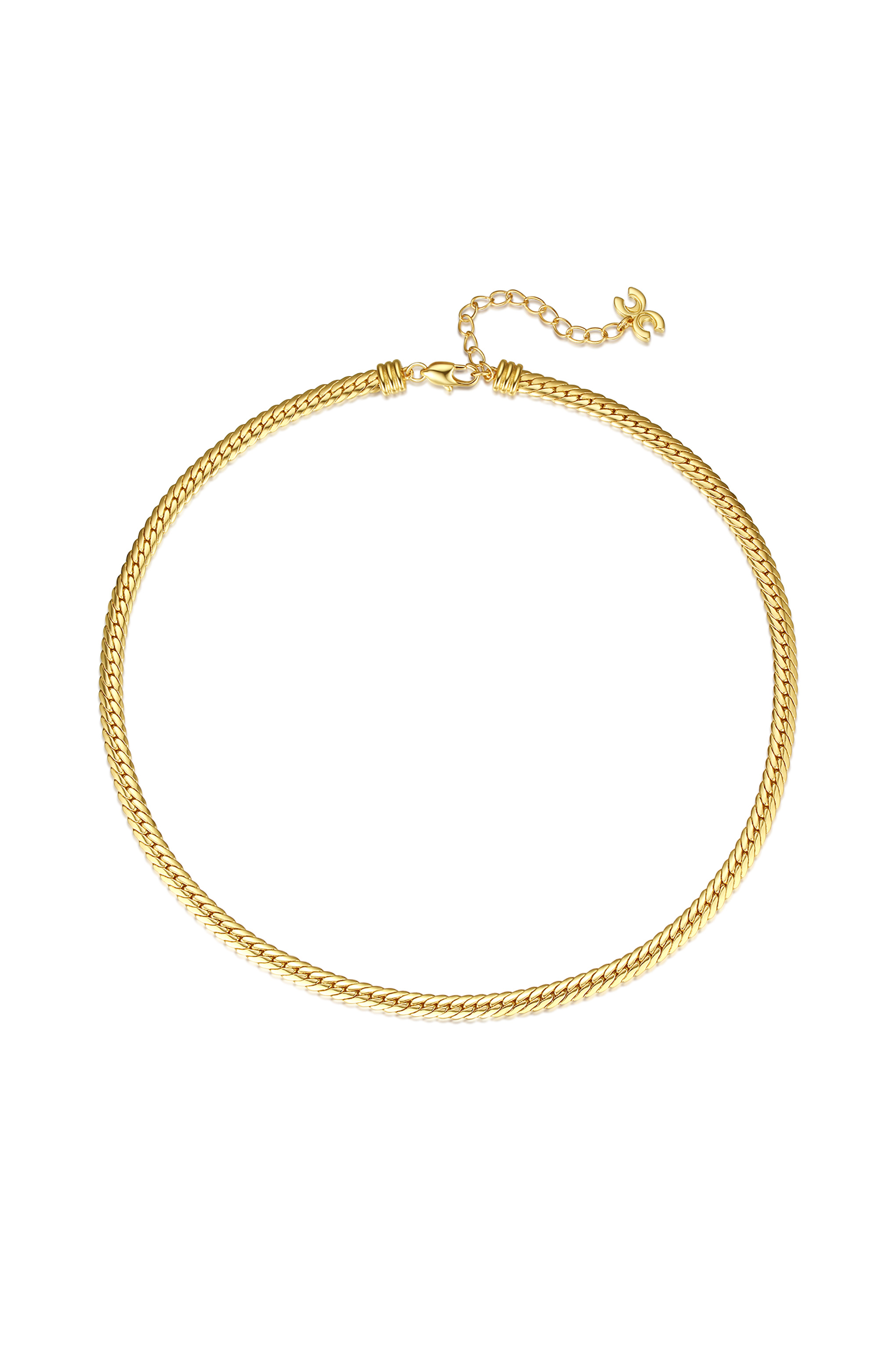 Classicharms-Classic Herringbone Necklace