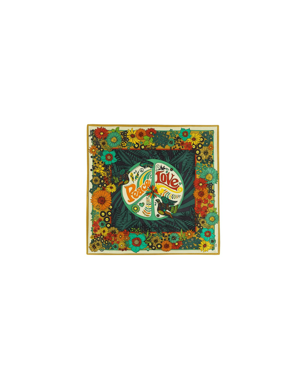 PEACELOVE Mini Green Scarf