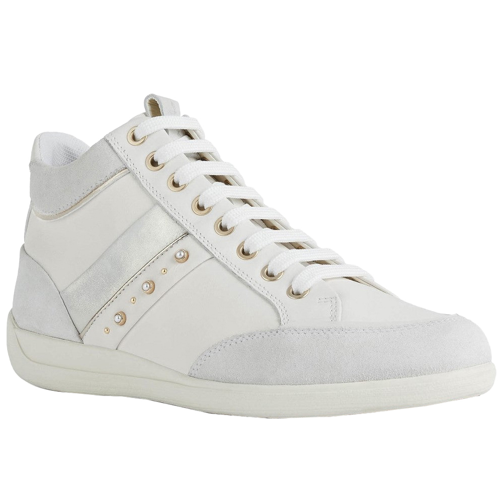 Geox - Womens/Ladies Myria Leather High Tops