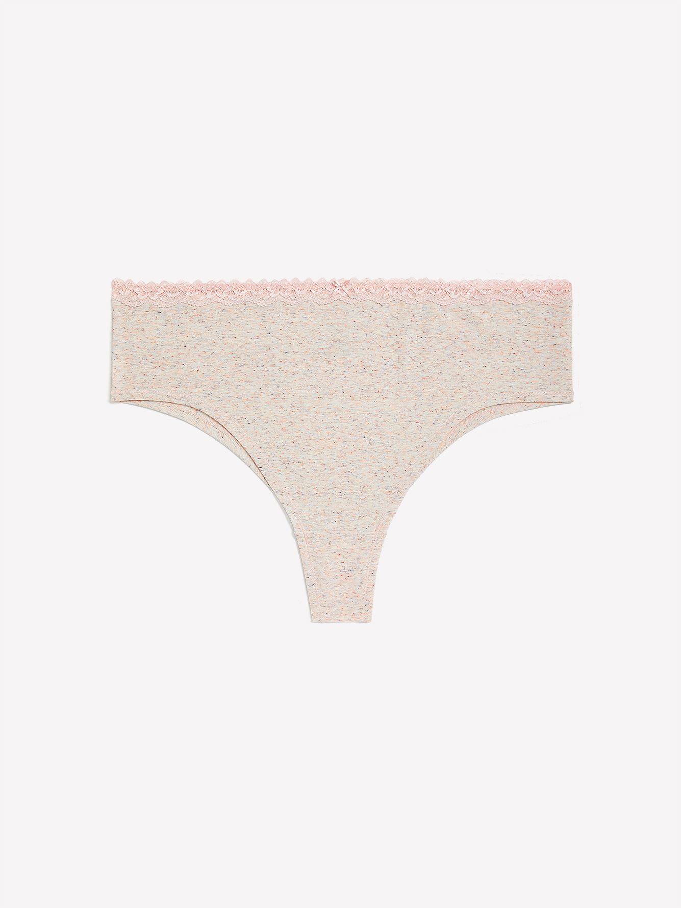 Heather Cheeky Brief with Lace Waistband - ti Voglio