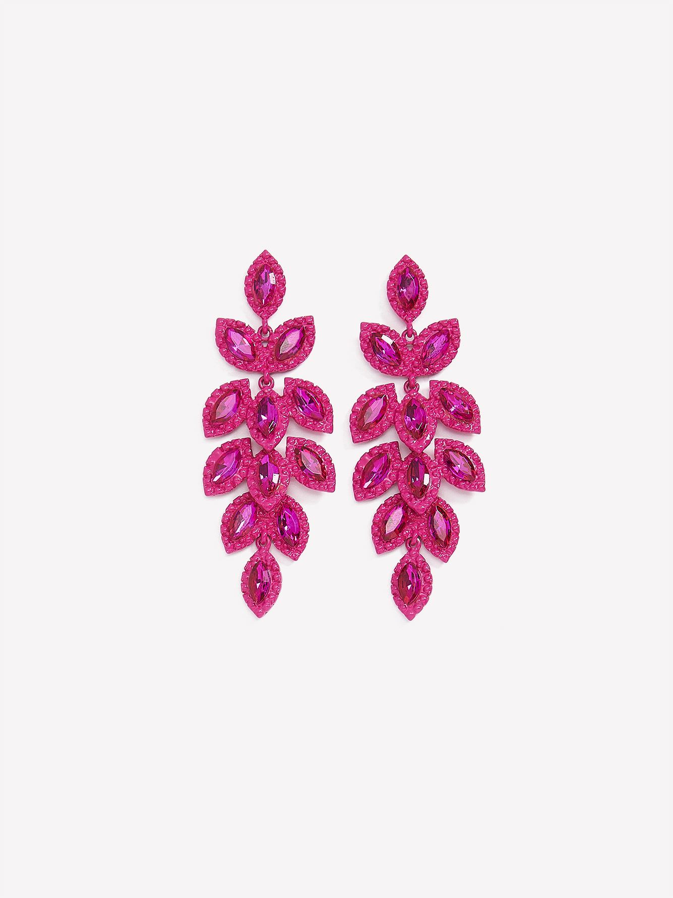 Leaf Shape Drop Earrings