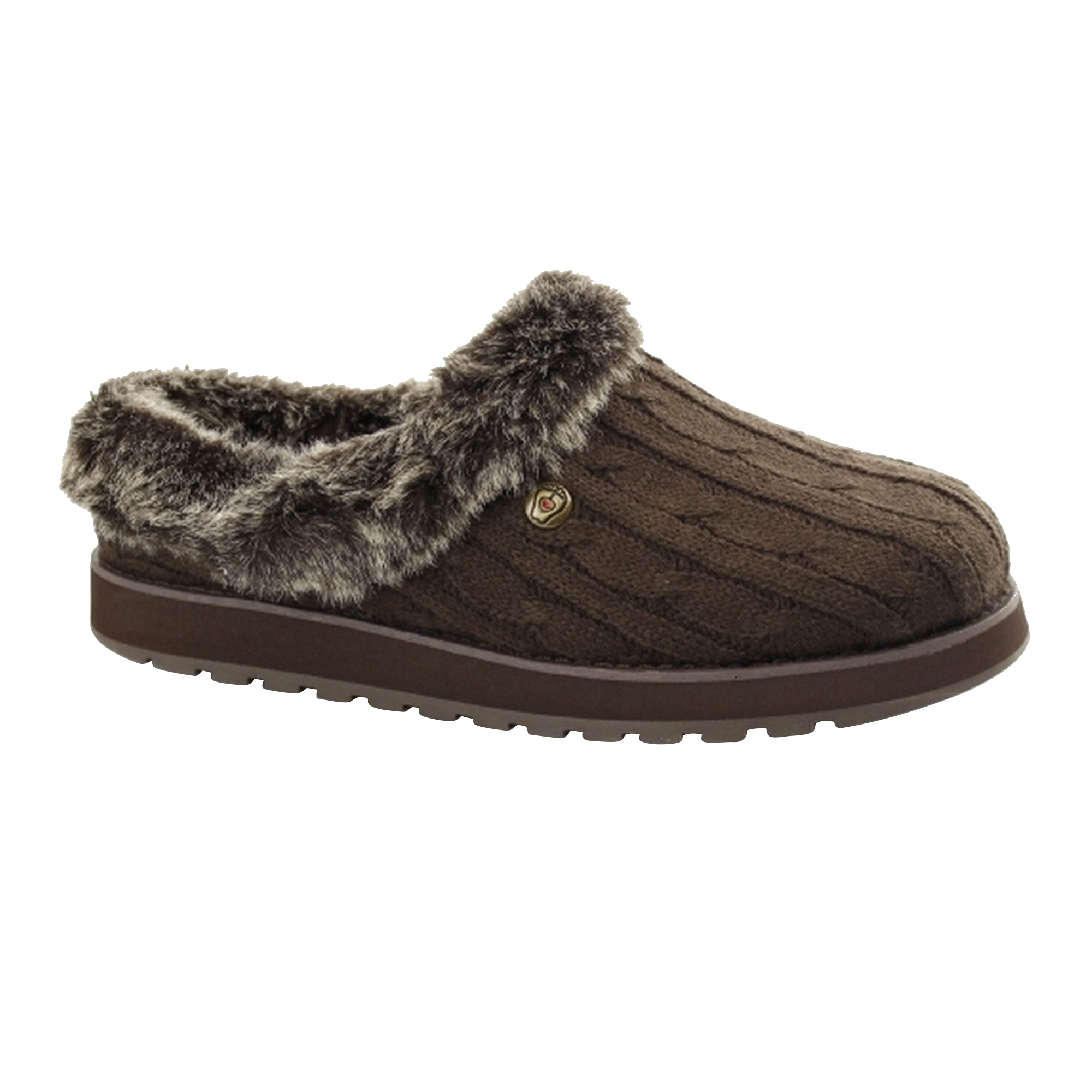Skechers - Womens/Ladies Keepsakes Ice Angel Slip On Mule Slippers