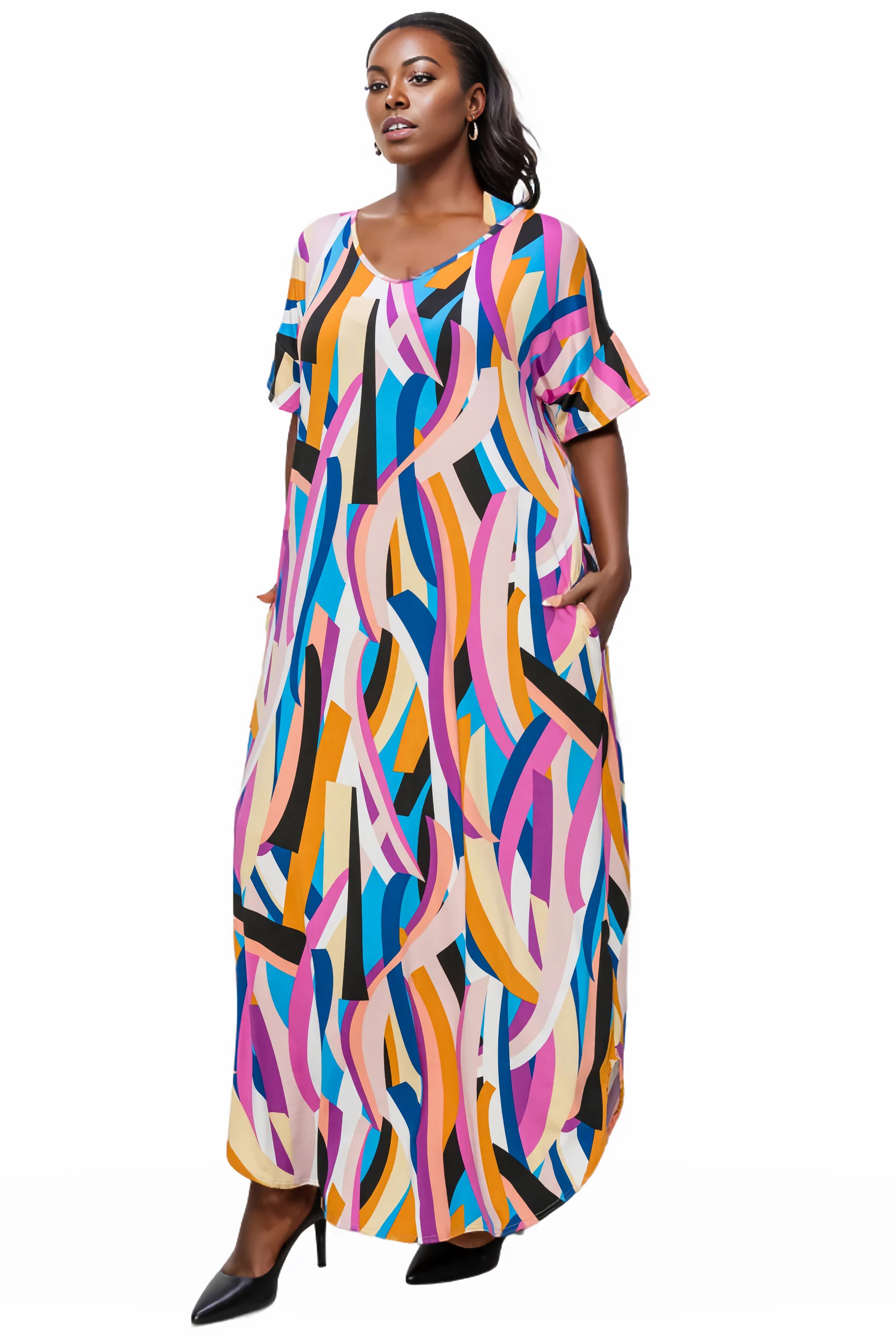 Francesca Pocket Maxi Dress - L I V D