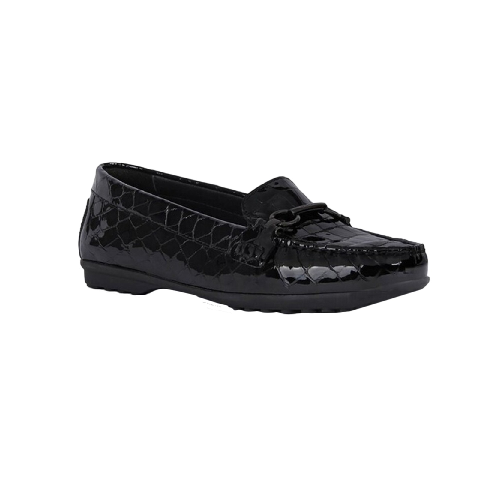 Geox - Womens/Ladies Elidia Leather Loafers