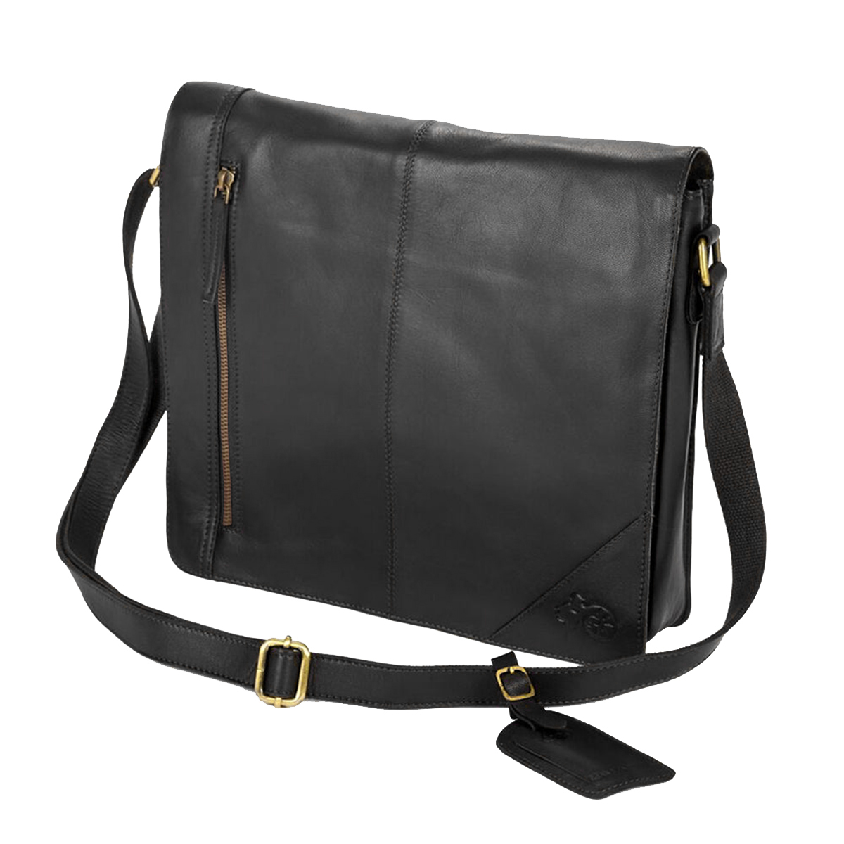 Eastern Counties Leather - Wide Messenger Bag