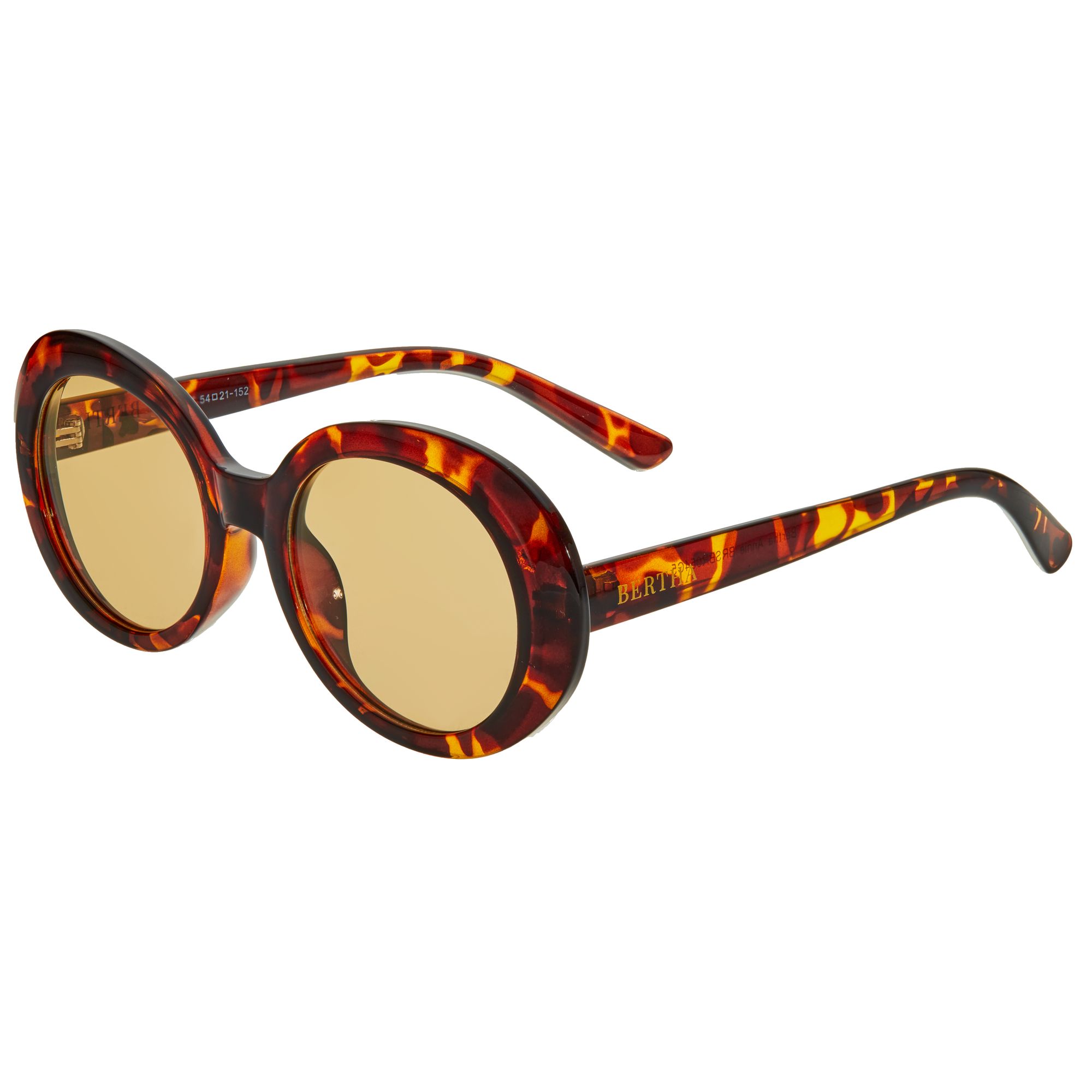 Bertha - Annie Polarized Sunglasses - Black/Black