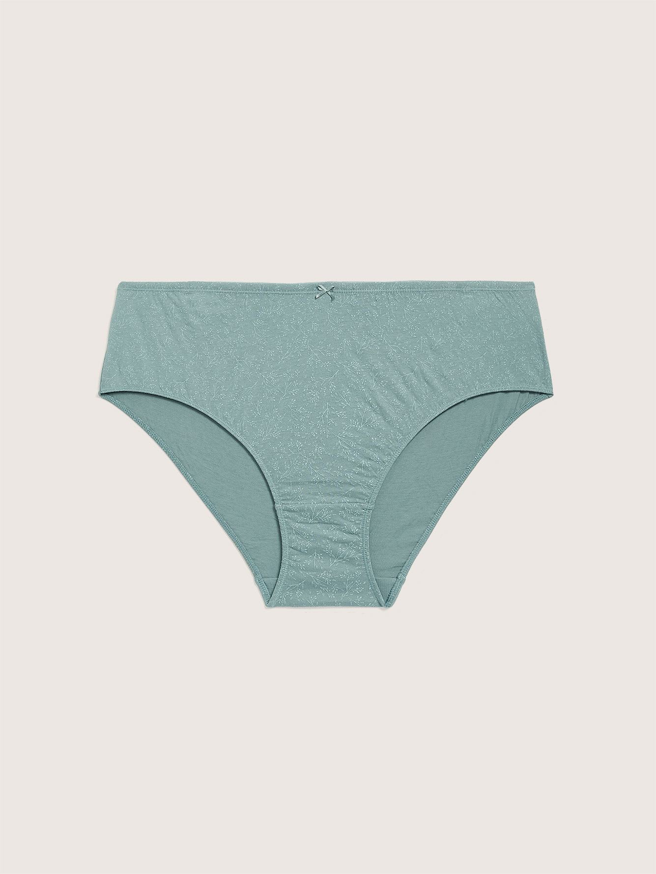 Printed Full Brief with Bow - ti Voglio