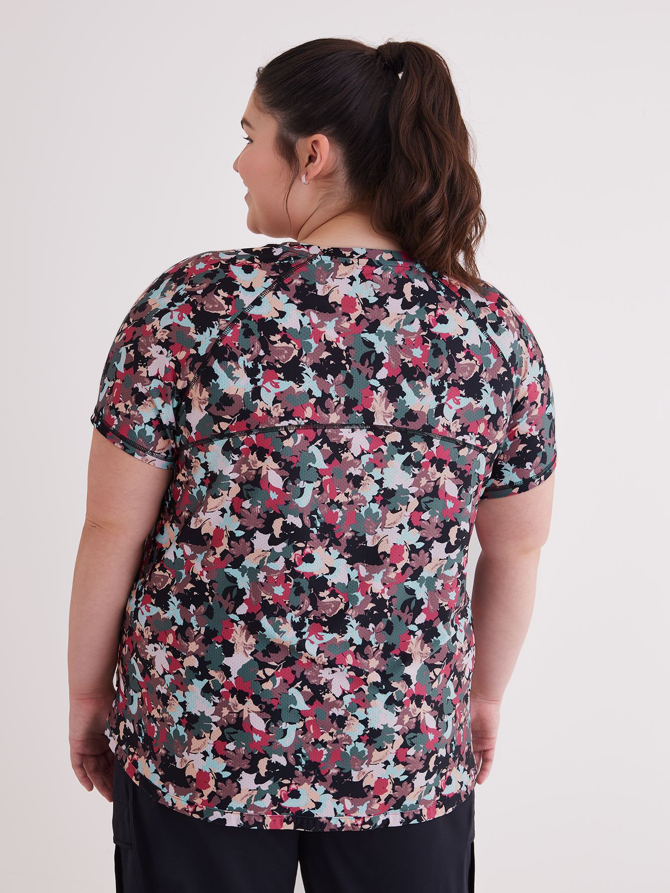 Short-Sleeve Crew Neck T-Shirt - Active Zone