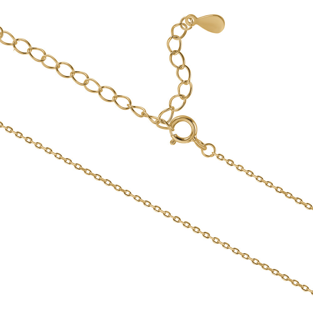 Club Rochelier 5A Cubic Zirconia Teardrop Minimalist Necklace
