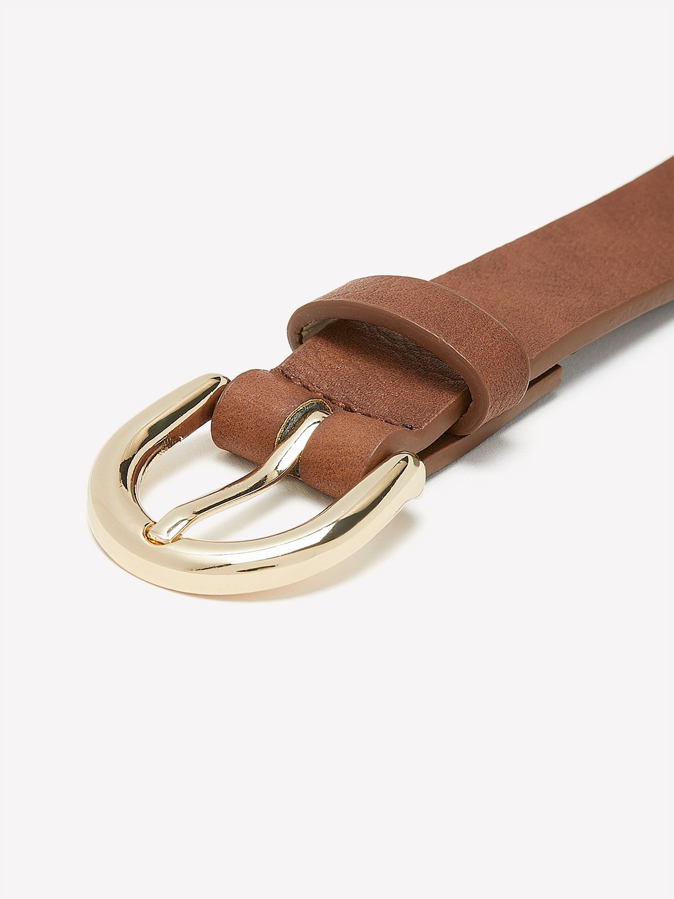 Denim Belt with Eyelets