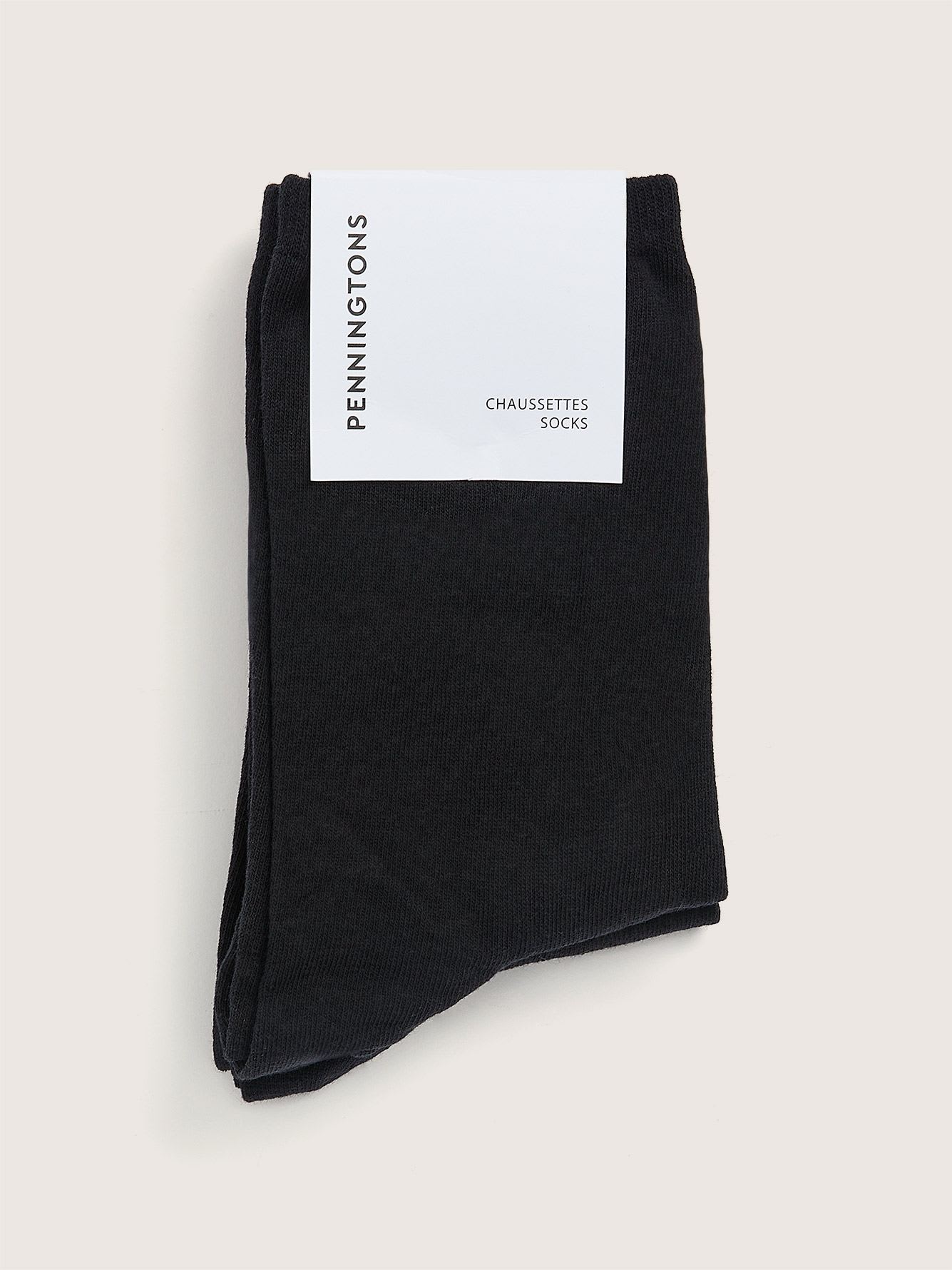 3-Pack Basic Cotton Socks