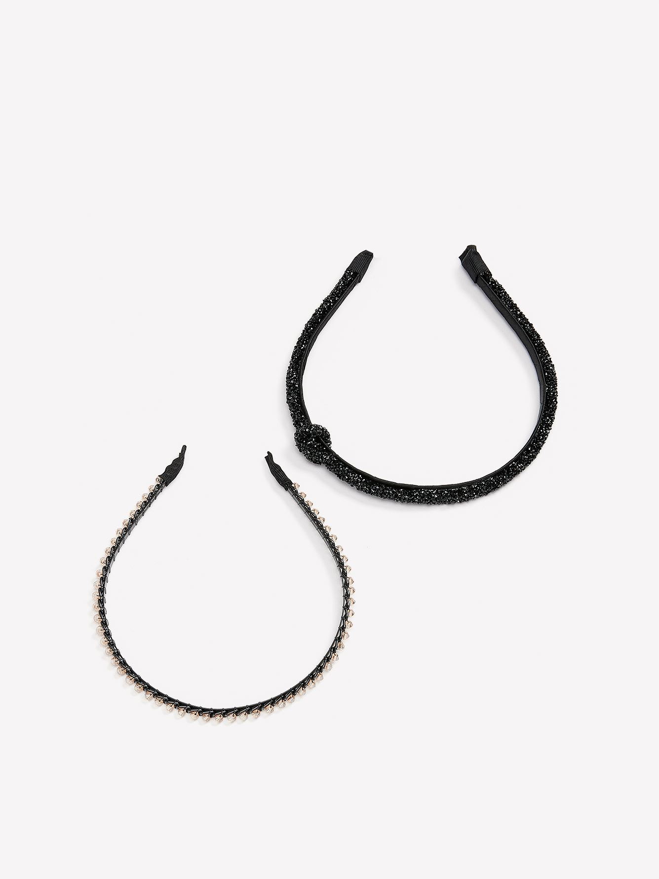 Fancy Thin Headbands, Set of 2